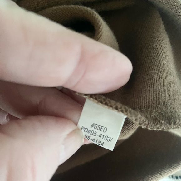 ORVIS Ladies Brown Pullover Top Like New Size Large - Picture 7 of 10